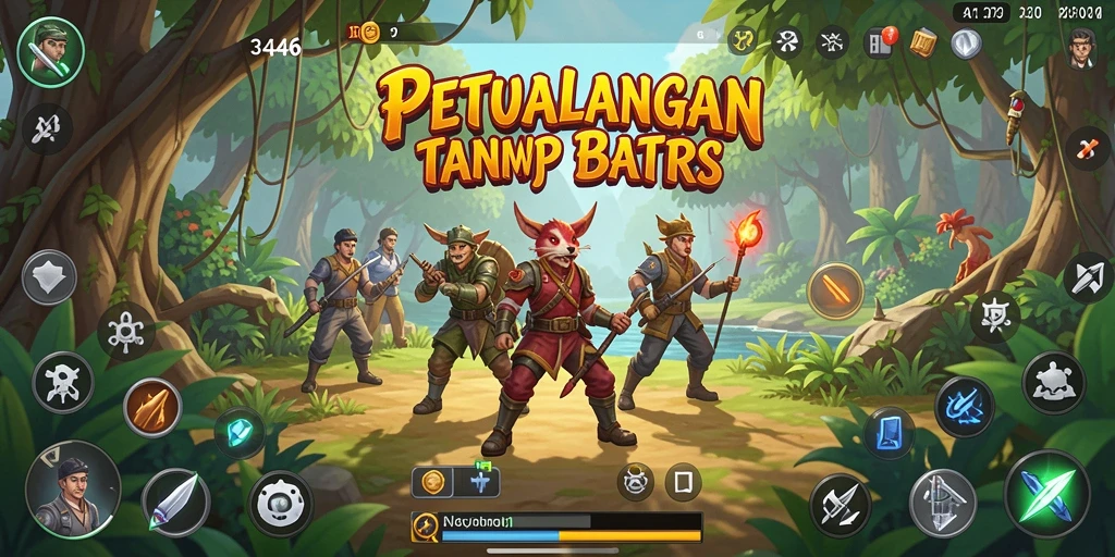 Gameplay <strong>3446</strong> menampilkan eksplorasi dunia petualangan yang mendebarkan.