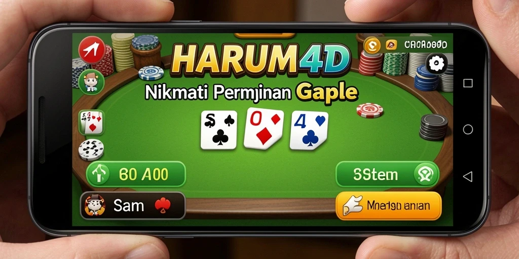 Screenshot gameplay <strong>HARUM4D</strong> menampilkan aksi seru dalam permainan Gaple.