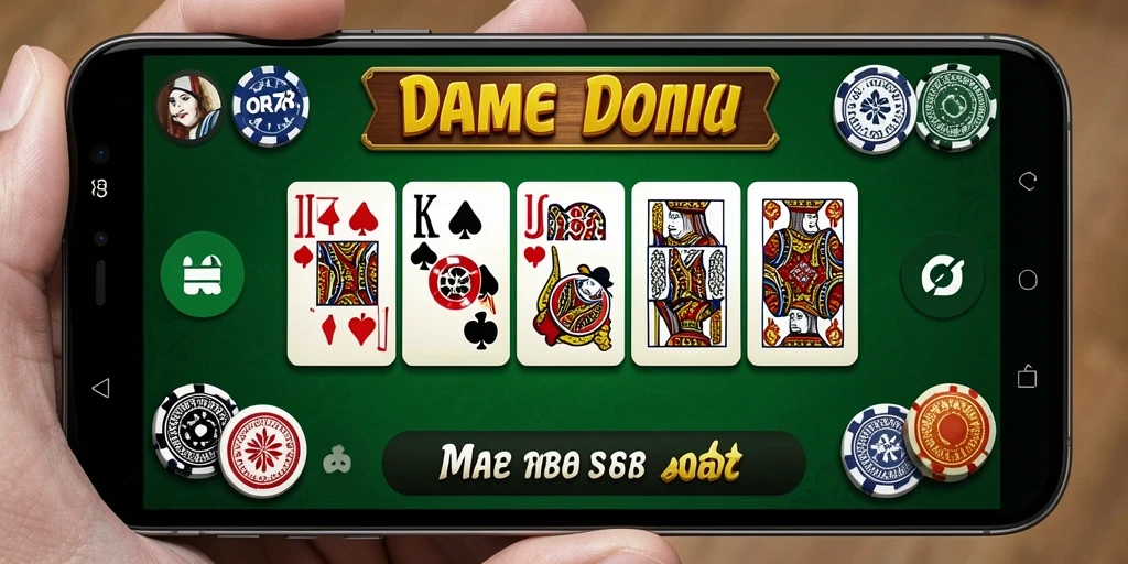Screenshot gameplay ORA78 menampilkan aksi seru permainan domino.